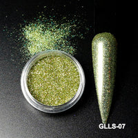 Reflective Nail Art Powder Glitter Nails Super Shinning Crystal Rhinestones Sequins Chrome Pigment UV Gel Polish DIY Decorations