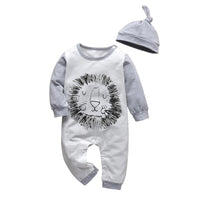 Newborn Baby Boy jumper Cotton Long Sleeve Little Brother Infant Clothing Pajamas bby