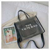 PVC Clear Large Branded The Tote Bag purse