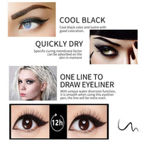 12 Colors Eyeliner Liquid Pencil Waterproof Easy To Wear Make Up Matte Eye Liner Blue Red Green White Gold Brown Eyliner