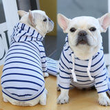 pet Fleece Stripe clothes