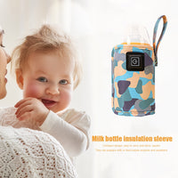 USB Baby Nursing Bottle Heater Portable Insulated Baby Bottle Stroller Bag bby