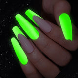 Fluorescent Glow-in-dark Gel Nail Polish Neon UV LED Nail Art Soak Off Nail Polish Luminous Nail Art Gel