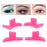 2PCS/Pair Eyeliner Template Fashion Style Mold Professional Makeup Winged Cat Eyeliner Template Makeup Tools