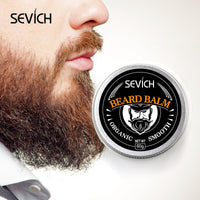 Sevich Men Organic Beard Balm Moustache Wax Styling Beeswax Moisturizing Smoothing Gentlemen Beard Care Natural Beard Balm - Divine Diva Beauty