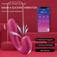 satisfyer Sunray app app remote control vibrator 2in1U-shaped sucking vibrator clitoral stimulator sex toy