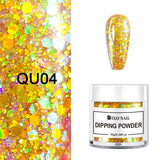 Base Gel Top Gel For Nail Dip Powder Air Dry Nail Dipping Systems for Nail Art Decoration Glitter Sequins Powder