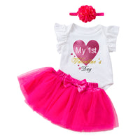 Cute Baby Clothing Girls My First Birthday Outfits bby