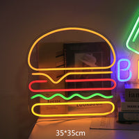 Game Neon Night Light Signs for Wall Playstation Decor, Button Shape Gamer Led Lights Gaming Gifts Ideas for Teen Boys Bedroom home decor