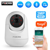 3MP IP Camera Smart Home Indoor WiFi Wireless Surveillance Camera Automatic Tracking CCTV Security Baby Pet Monitor BBY