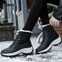 Women Boots Waterproof Winter Shoes Women Snow Boots