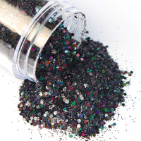 10ML Bottled Nail Art  White Black Gold Purple Light Colorful Nail Woolen Powder Nail Art Glitter Nails