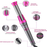 Automatic Curling Iron 3 In 1 Hair Curler Wand Rollers with Interchangeable Ceramic Barrels Fast Heating Curling Iron Wand tools