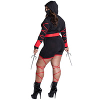Japanese Anime ninja Cosplay Plus Size avail Halloween Costume