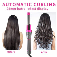 Automatic Curling Iron 3 In 1 Hair Curler Wand Rollers with Interchangeable Ceramic Barrels Fast Heating Curling Iron Wand tools