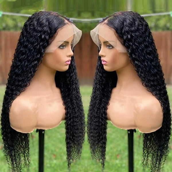 13x4 Deep Wave Lace Frontal Wig 30 Inch Lace Front Wig Brazilian Lace Front Human Hair Wigs