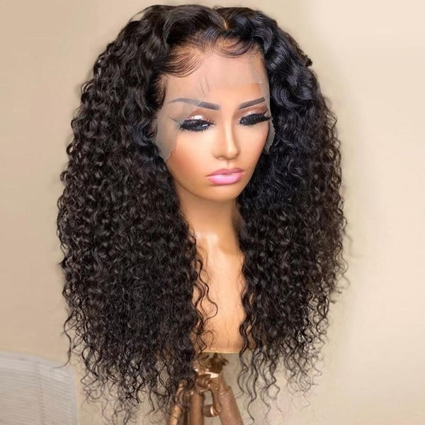 250 Density Brazilian Afro Kinky Curly Wig 13x4 Lace Frontal Wig Closure Wig 30 Inch Curly Lace Front Human Hair Wigs