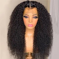 250 Density Brazilian Afro Kinky Curly Wig 13x4 Lace Frontal Wig Closure Wig 30 Inch Curly Lace Front Human Hair Wigs