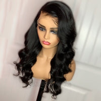 Loose Wave Lace Front Wig HD Lace Frontal Wig 13x6 Wavy Transparent Lace Wigs Pre Plucked Remy Human Hair