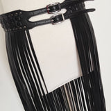 Sexy Long Fringe Leather Belts - Divine Diva Beauty
