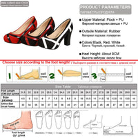 plaftorm high heels patchwork shoes 11+ - Divine Diva Beauty