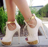 Platform Sandals Stiletto Shoes 11+ - Divine Diva Beauty