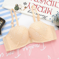 Lace Floral Wireless Bras Front Closure Sexy Lingerie - Divine Diva Beauty