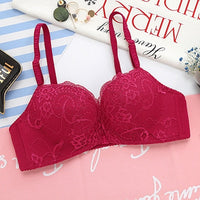 Lace Floral Wireless Bras Front Closure Sexy Lingerie - Divine Diva Beauty