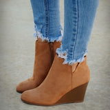 Pointed Toe Ankle Boots - Divine Diva Beauty
