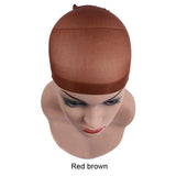 2 Pack Wig Cap Hair net for Weave  Hairnets Wig Nets Stretch Mesh Wig Cap for Making Wigs Free Size - Divine Diva Beauty