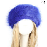 Winter Thick Fluffy Headband For Women Men Fur Hairband hat - Divine Diva Beauty