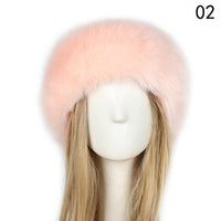 Winter Thick Fluffy Headband For Women Men Fur Hairband hat - Divine Diva Beauty