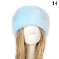 Winter Thick Fluffy Headband For Women Men Fur Hairband hat - Divine Diva Beauty