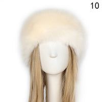 Winter Thick Fluffy Headband For Women Men Fur Hairband hat - Divine Diva Beauty