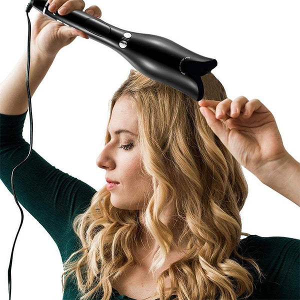 Multi-Automatic Hair Curler Hair Curling Iron LCD Ceramic Rotating Hair Waver Magic Curling Wand Irons Hair Styling Tools - Divine Diva Beauty