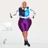 High-end Age Reduction Leather Full Sleeve Wild Joker Slim Women Short Energy Outerwear - Divine Diva Beauty