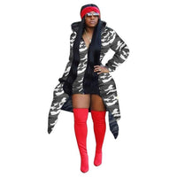 Leopard Hooded Coat outerwear - Divine Diva Beauty