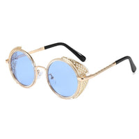 Round Steampunk Sunglasses - Divine Diva Beauty