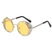 Round Steampunk Sunglasses - Divine Diva Beauty