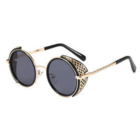 Round Steampunk Sunglasses - Divine Diva Beauty