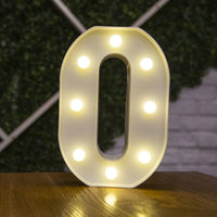 Decorative Letters Alphabet Letter LED Lights Luminous Number Lamp Decoration Battery Night Light Party Baby Bedroom Decoration - Divine Diva Beauty