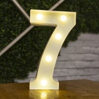 Decorative Letters Alphabet Letter LED Lights Luminous Number Lamp Decoration Battery Night Light Party Baby Bedroom Decoration - Divine Diva Beauty