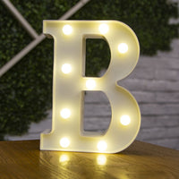 Decorative Letters Alphabet Letter LED Lights Luminous Number Lamp Decoration Battery Night Light Party Baby Bedroom Decoration - Divine Diva Beauty