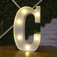 Decorative Letters Alphabet Letter LED Lights Luminous Number Lamp Decoration Battery Night Light Party Baby Bedroom Decoration - Divine Diva Beauty