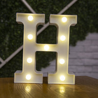 Decorative Letters Alphabet Letter LED Lights Luminous Number Lamp Decoration Battery Night Light Party Baby Bedroom Decoration - Divine Diva Beauty