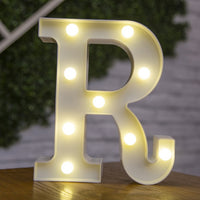 Decorative Letters Alphabet Letter LED Lights Luminous Number Lamp Decoration Battery Night Light Party Baby Bedroom Decoration - Divine Diva Beauty