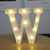 Decorative Letters Alphabet Letter LED Lights Luminous Number Lamp Decoration Battery Night Light Party Baby Bedroom Decoration - Divine Diva Beauty