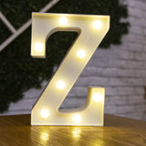 Decorative Letters Alphabet Letter LED Lights Luminous Number Lamp Decoration Battery Night Light Party Baby Bedroom Decoration - Divine Diva Beauty