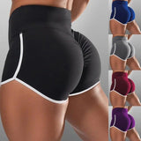 Elasticated Seamless Fitness Leggings Push Up Gym Training Gym Tights Pocket Short - Divine Diva Beauty