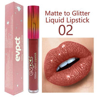 15 Colors  Glitter Glossy Makeup Liquid Lipstick Professional Matte Changed Metallic Lipgloss Shiny LipGloss - Divine Diva Beauty